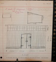 Krzysztof's sketch of the shed
